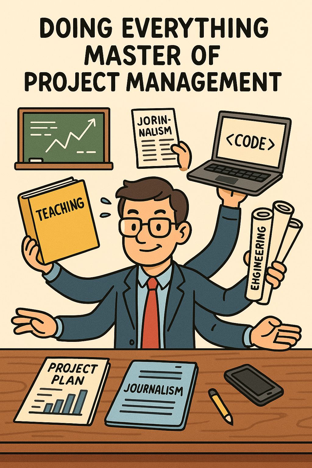 Life is a Project 4 Cartoon